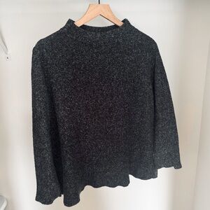 3/$30 🌸 Old Navy Gray Black Marl Mock Neck Sweater Size XL